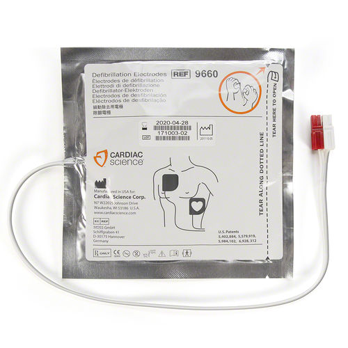 Powerheart® G3 Adult Defibrillator Electrode Pads (801326)